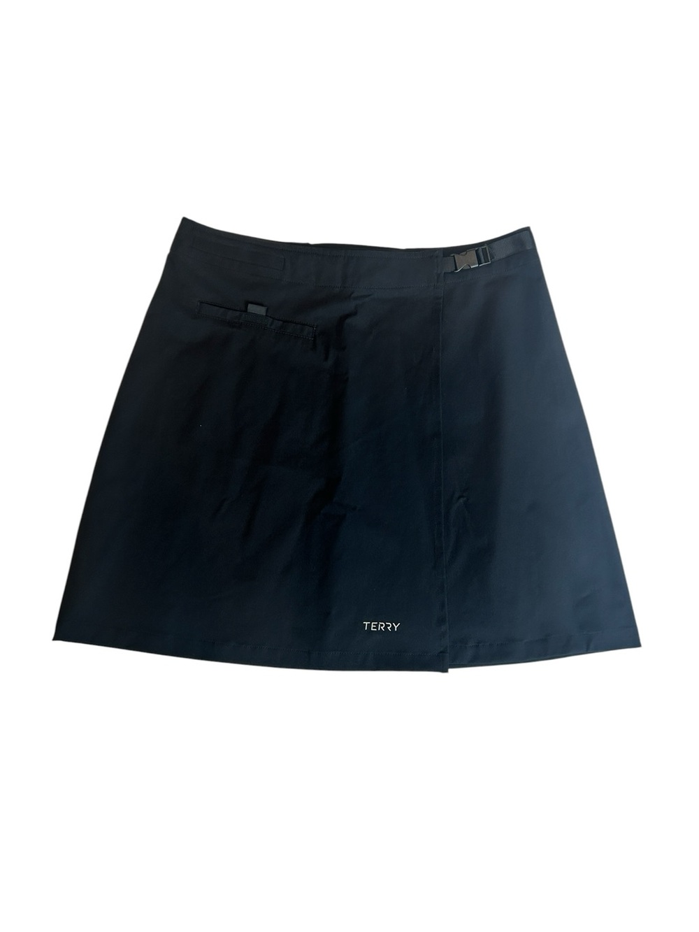 TERRY Cycling Skirt – Black Wrap Adjustable – Women’s Size Small